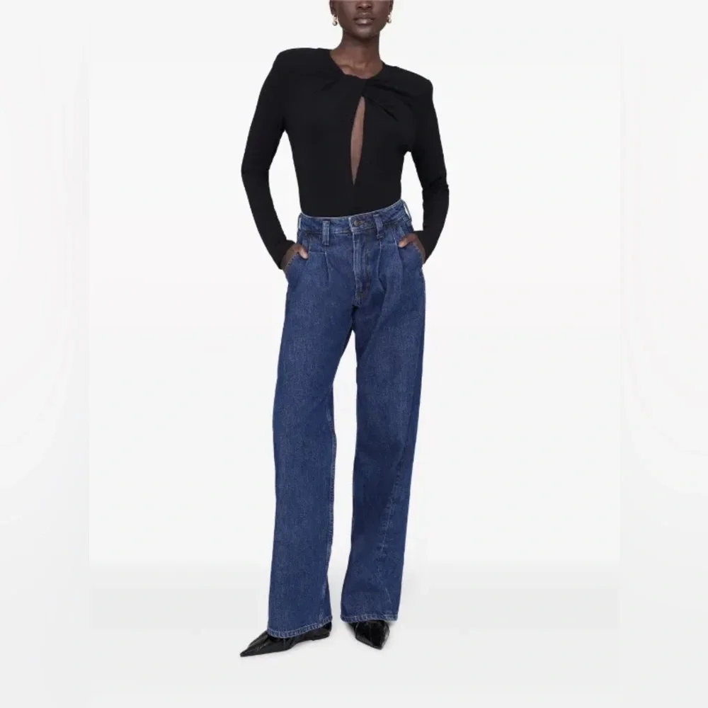 NWT Anine Bing Amaya Cut Out Top Size Large - Picture 4 of 10